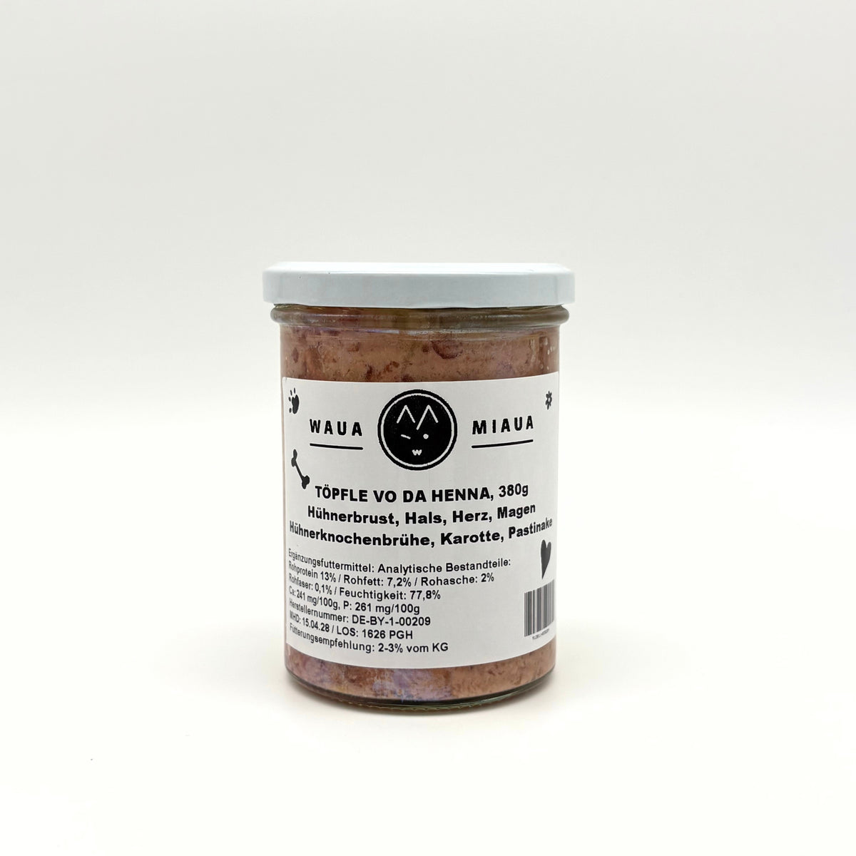 Töpfle Huhn, 380g - WauaMiaua