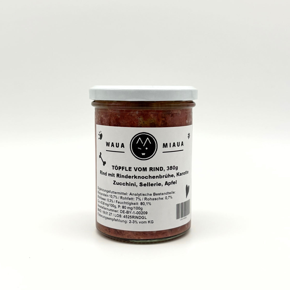 Töpfle Rind, 380g - WauaMiaua